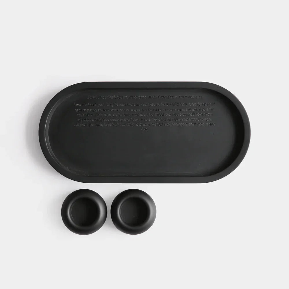 Handmade Shabbat Candle Lighting Set – Grace & Clean Series