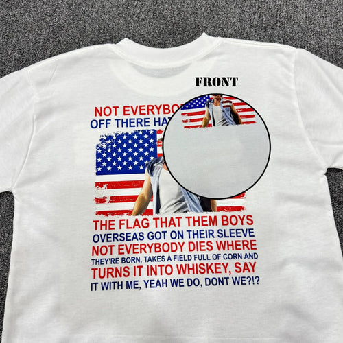 "4th of July" Country Music T-Shirt – Retro Patriotic Graphic Tee, Unisex Cotton Summer Shirt