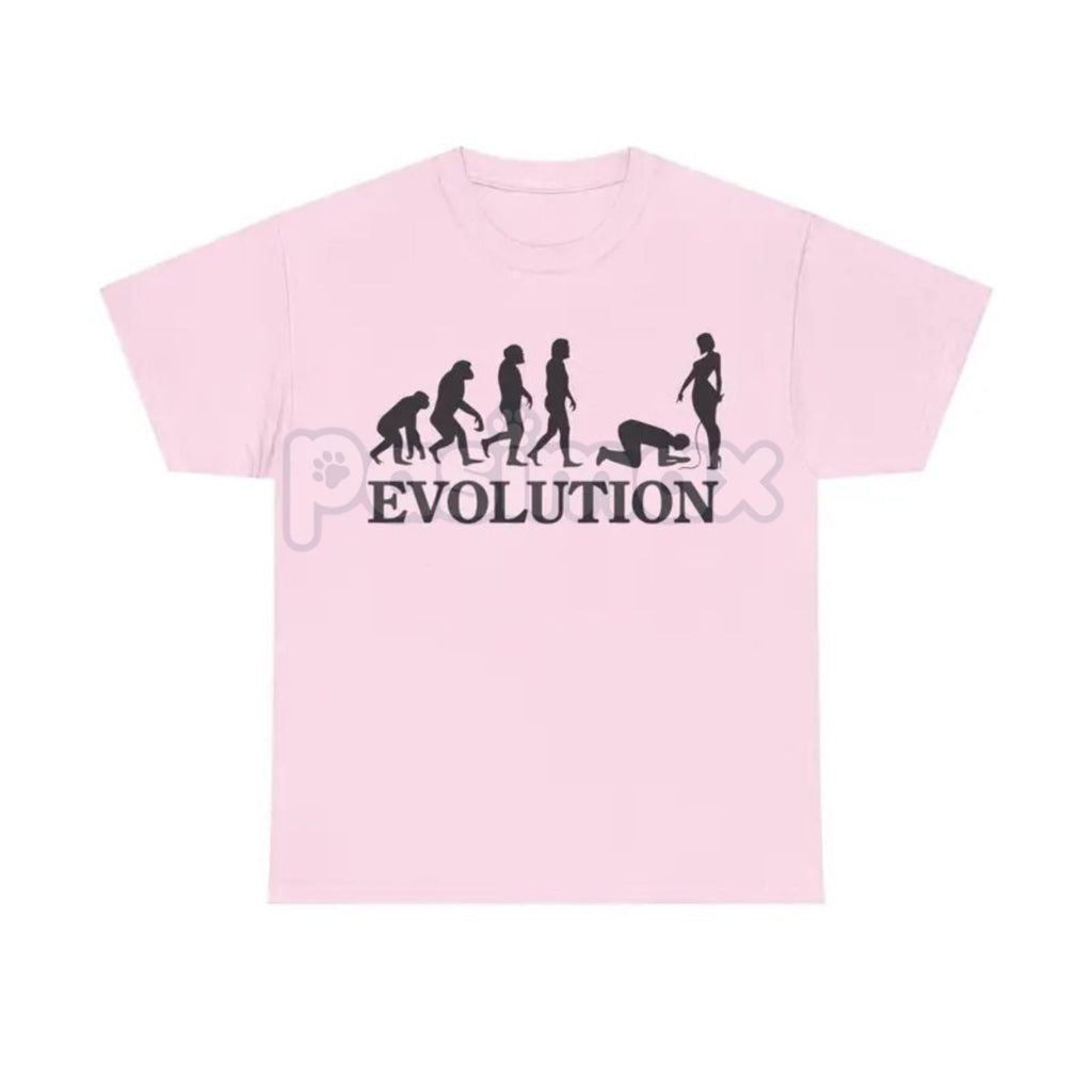 "Evolution Simp" Funny Graphic T-Shirt - Absurdist Meme Culture Unisex Cotton Tee, Ironic Statement Shirt