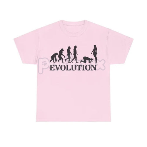 "Evolution Simp" Funny Graphic T-Shirt - Absurdist Meme Culture Unisex Cotton Tee, Ironic Statement Shirt