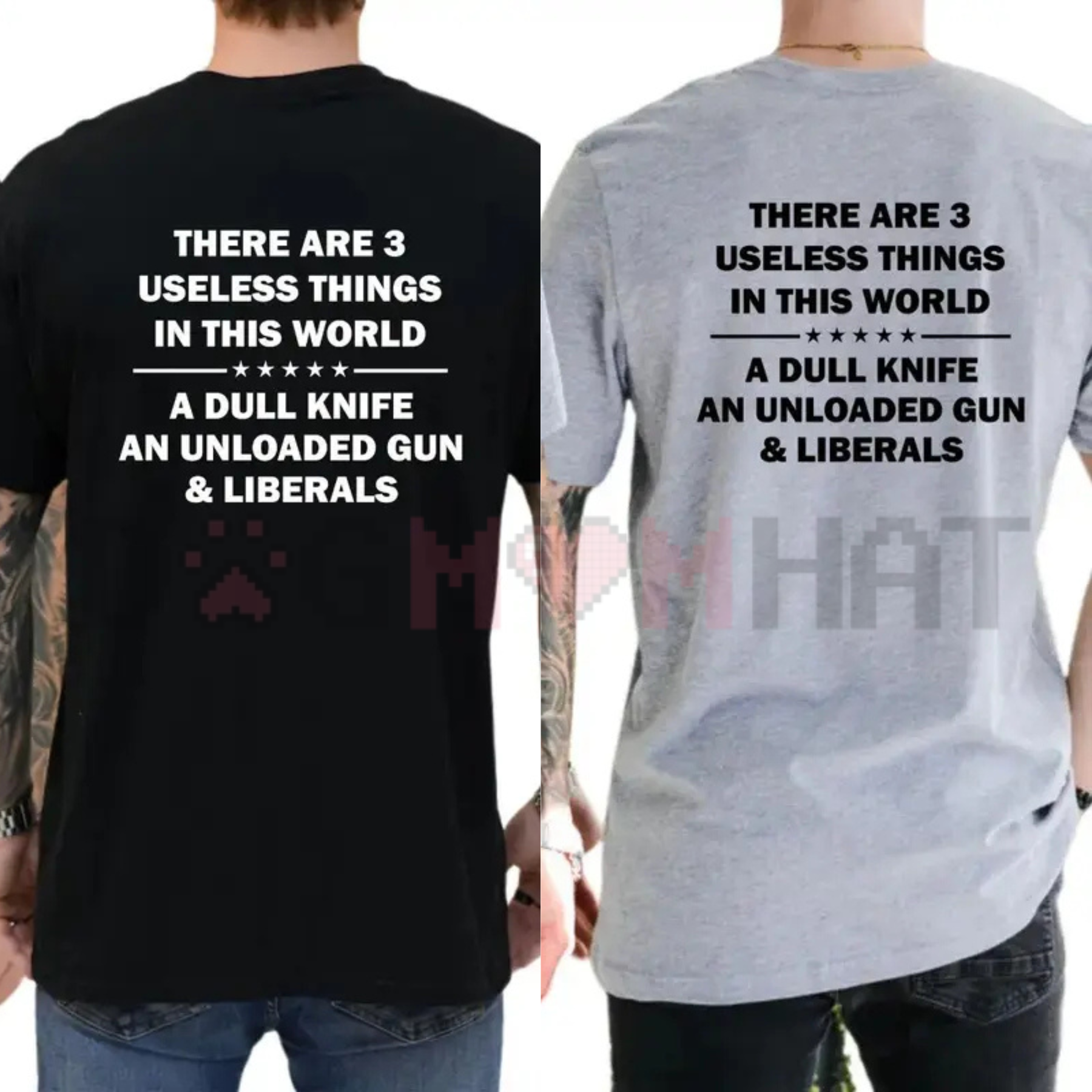 "3 Useless Things" Funny Political T-Shirt