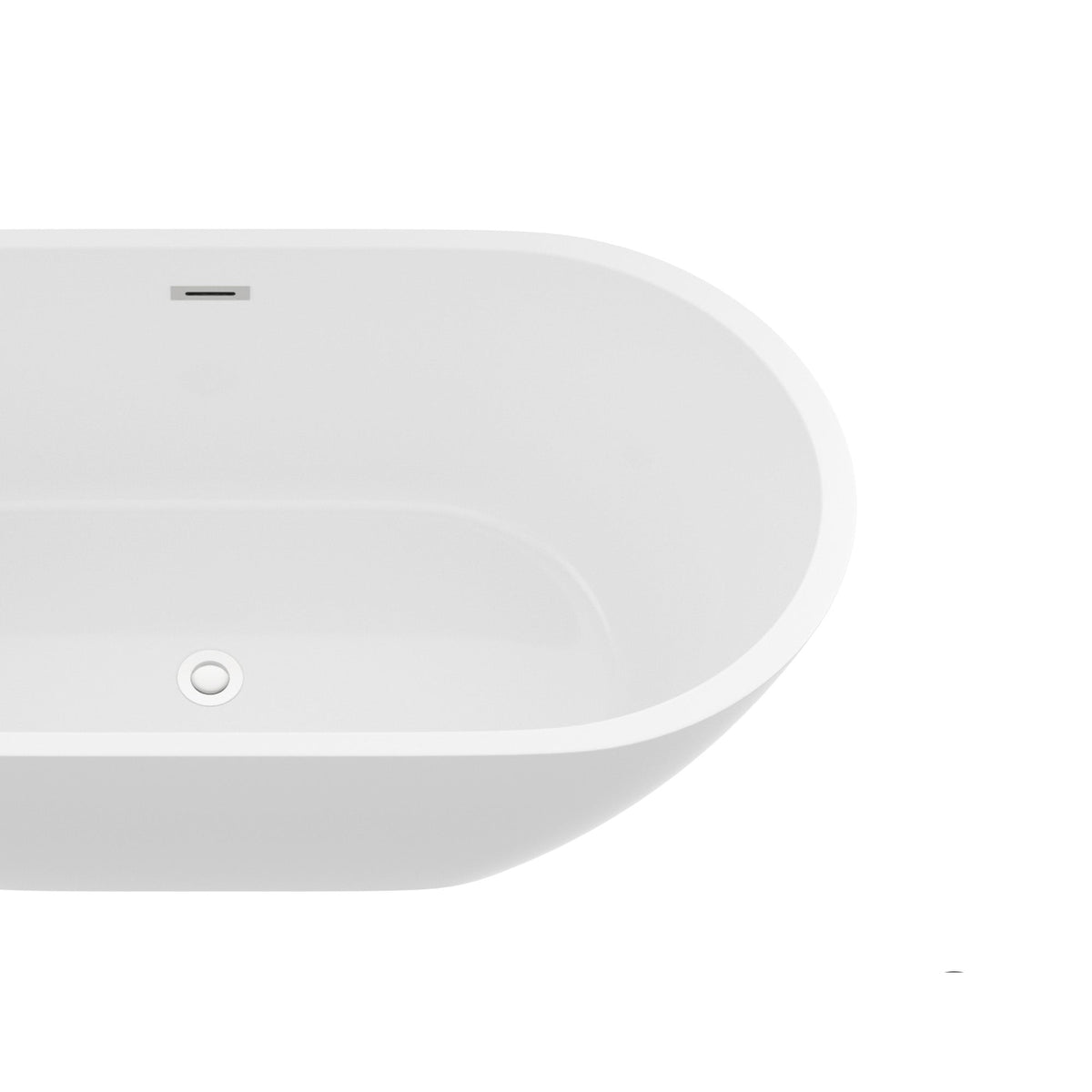 59" Acrylic Freestanding Bathtub