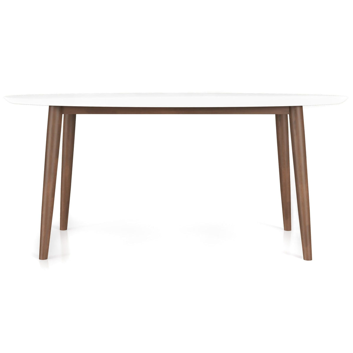 Ada - Mid-Century Modern Style Oval Dining Table