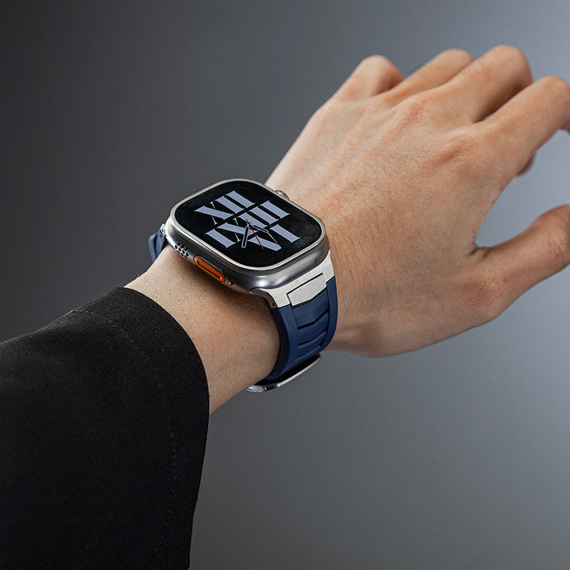 Universal Fluororubber Watch Strap