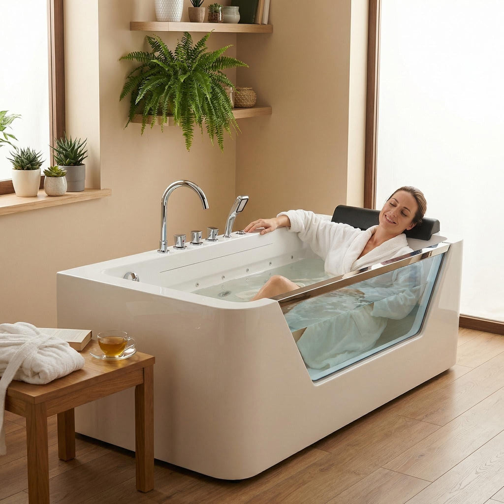 67" Hydrotherapy Jetted Bathtub