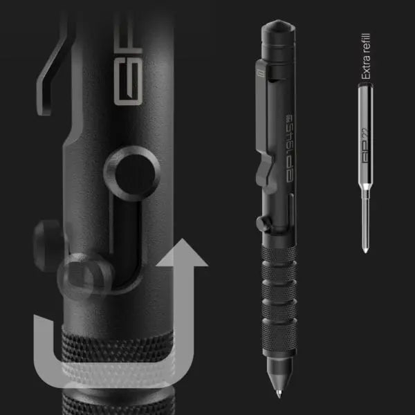 GP 1945 Bolt-Action Pen PRO — Titanium & Aluminum EDC