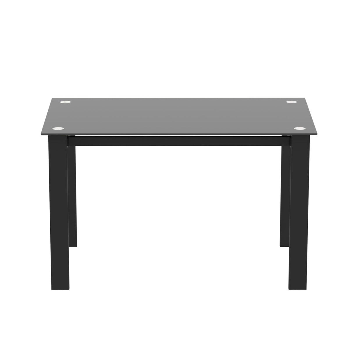 Modern Tempered Glass Dining Table