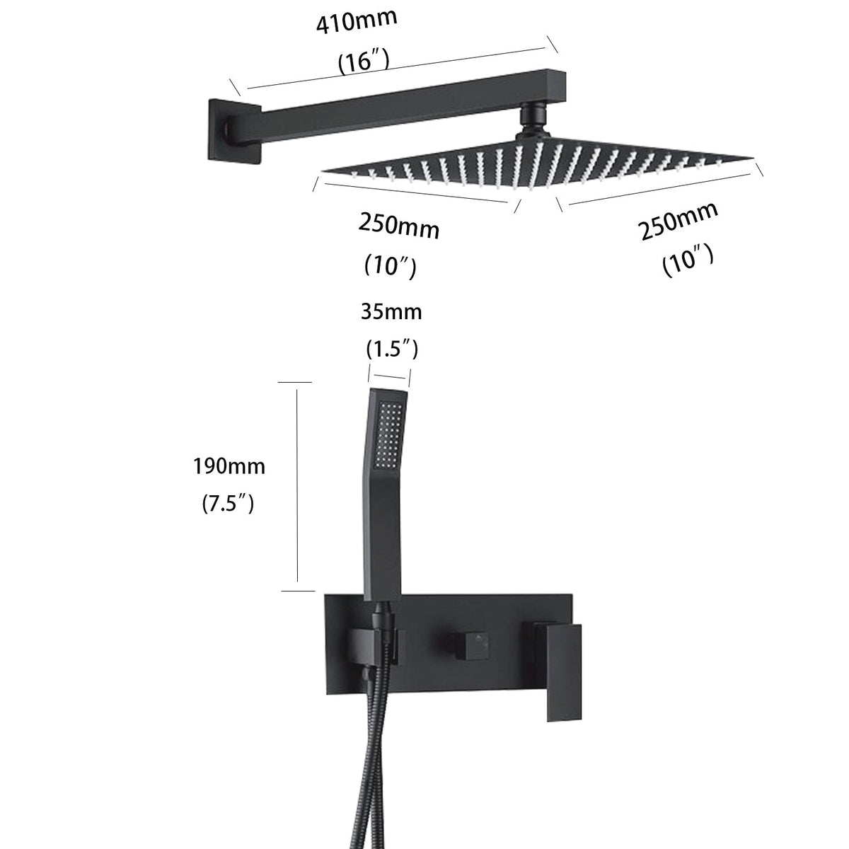 Freestanding Tub Faucet Shower System
