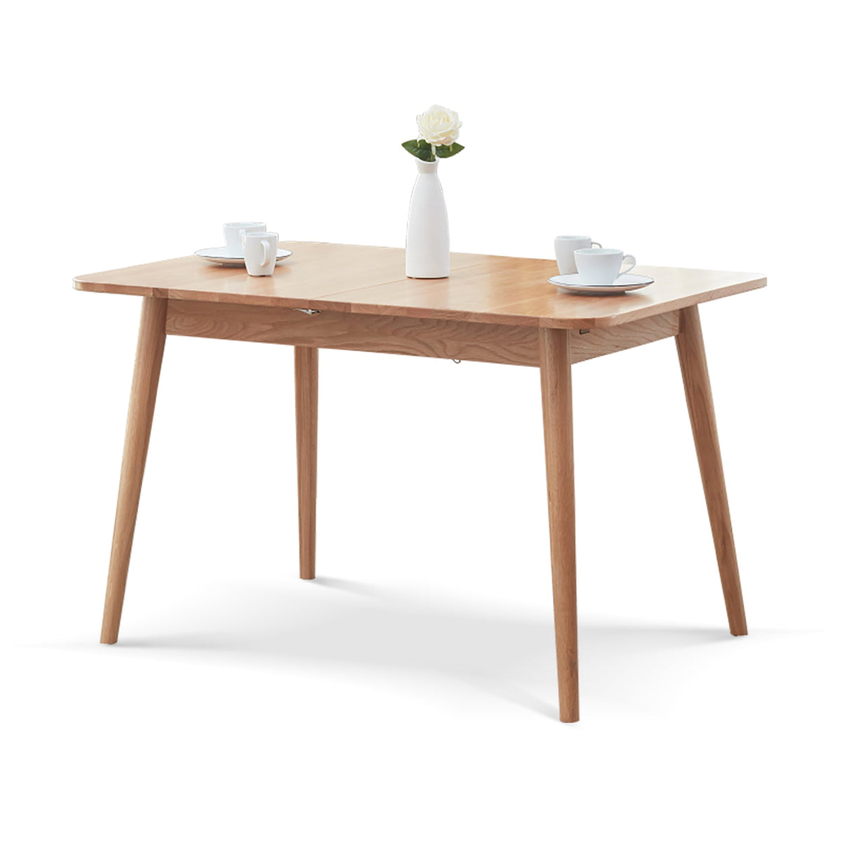 Natural Solid Oak Round Dining Table