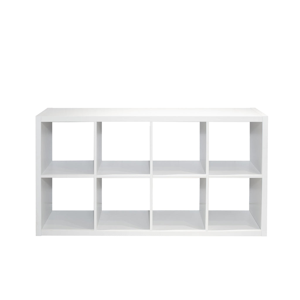 Smart Cube 8-Cube Organizer Storage with Opened Back Shelves