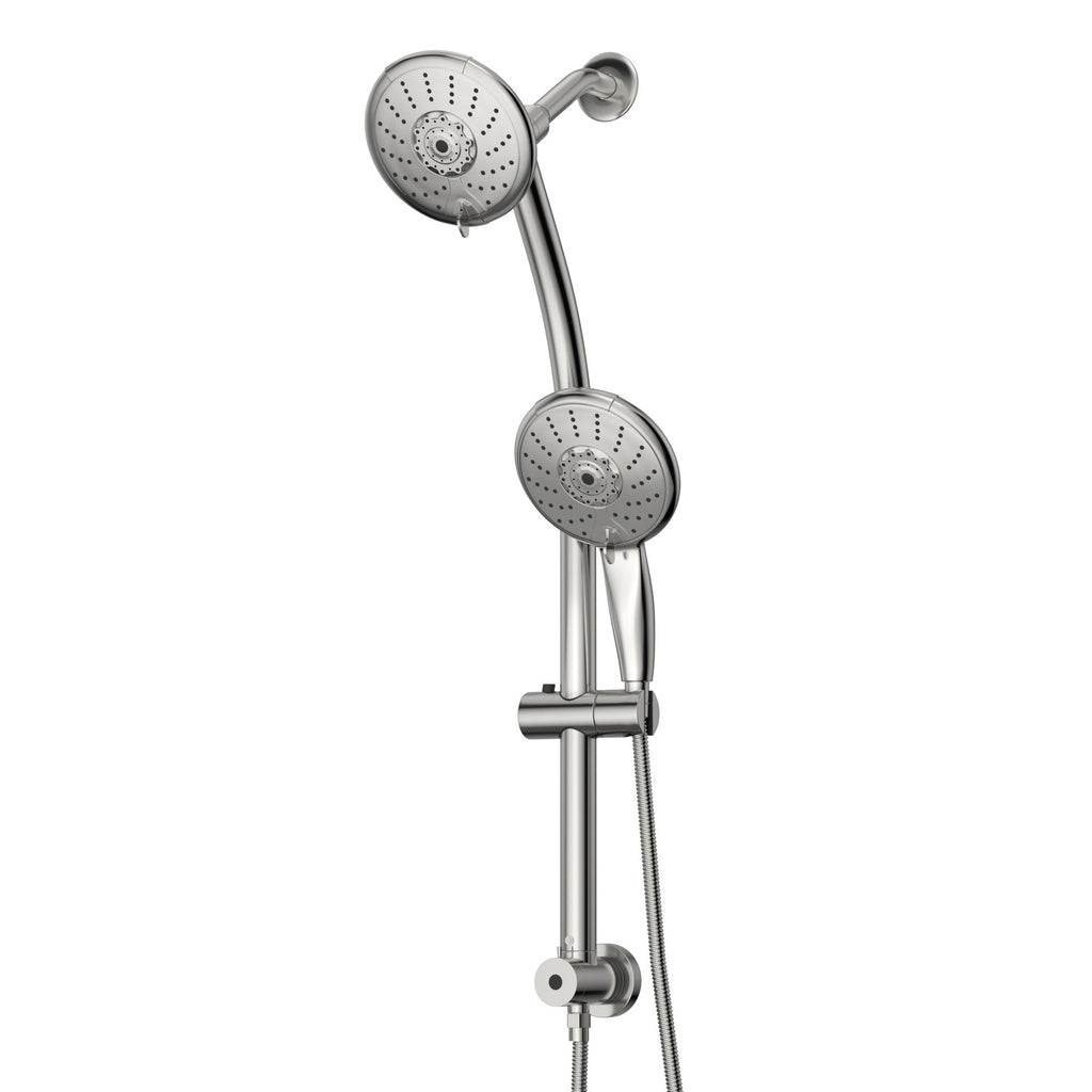 Dual Shower Head Wall Mounted Faucet