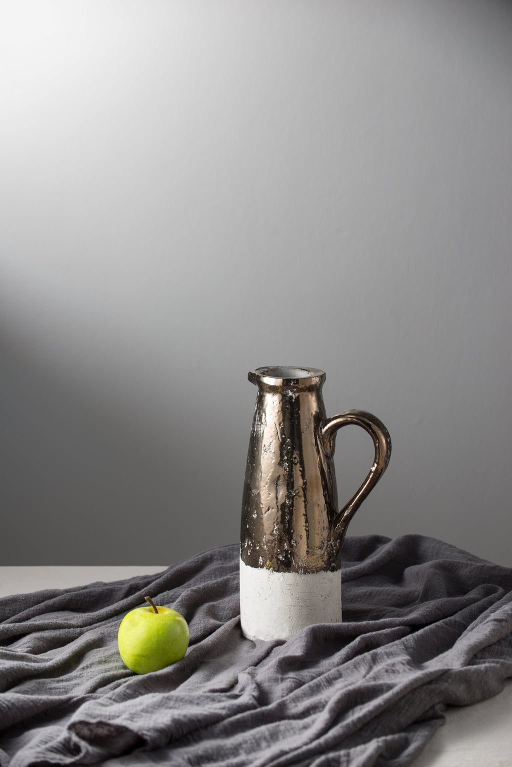 Candia Terracotta Pitcher, Sienna