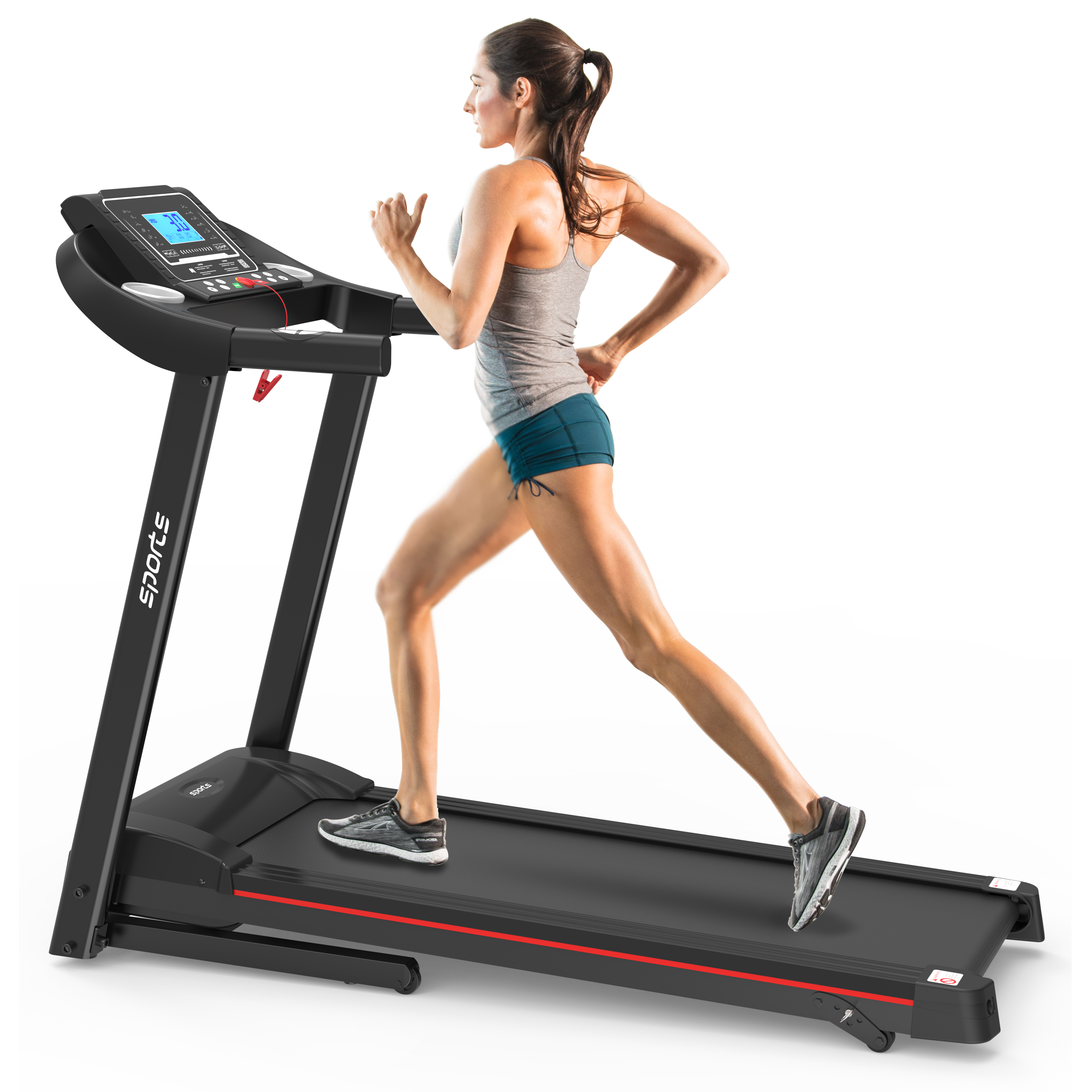 Fitshow App Home Foldable Treadmill with Incline