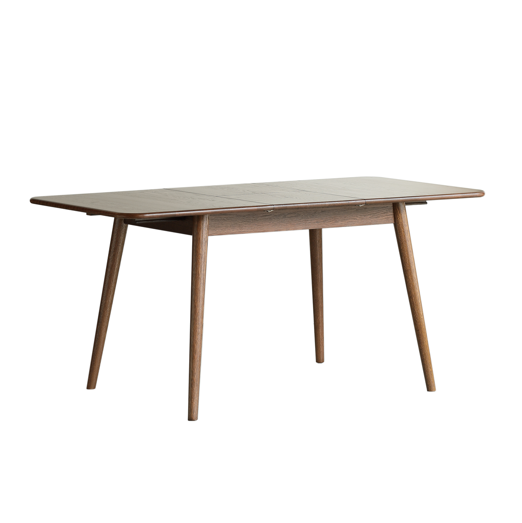 Walnut Color Solid Dining Table