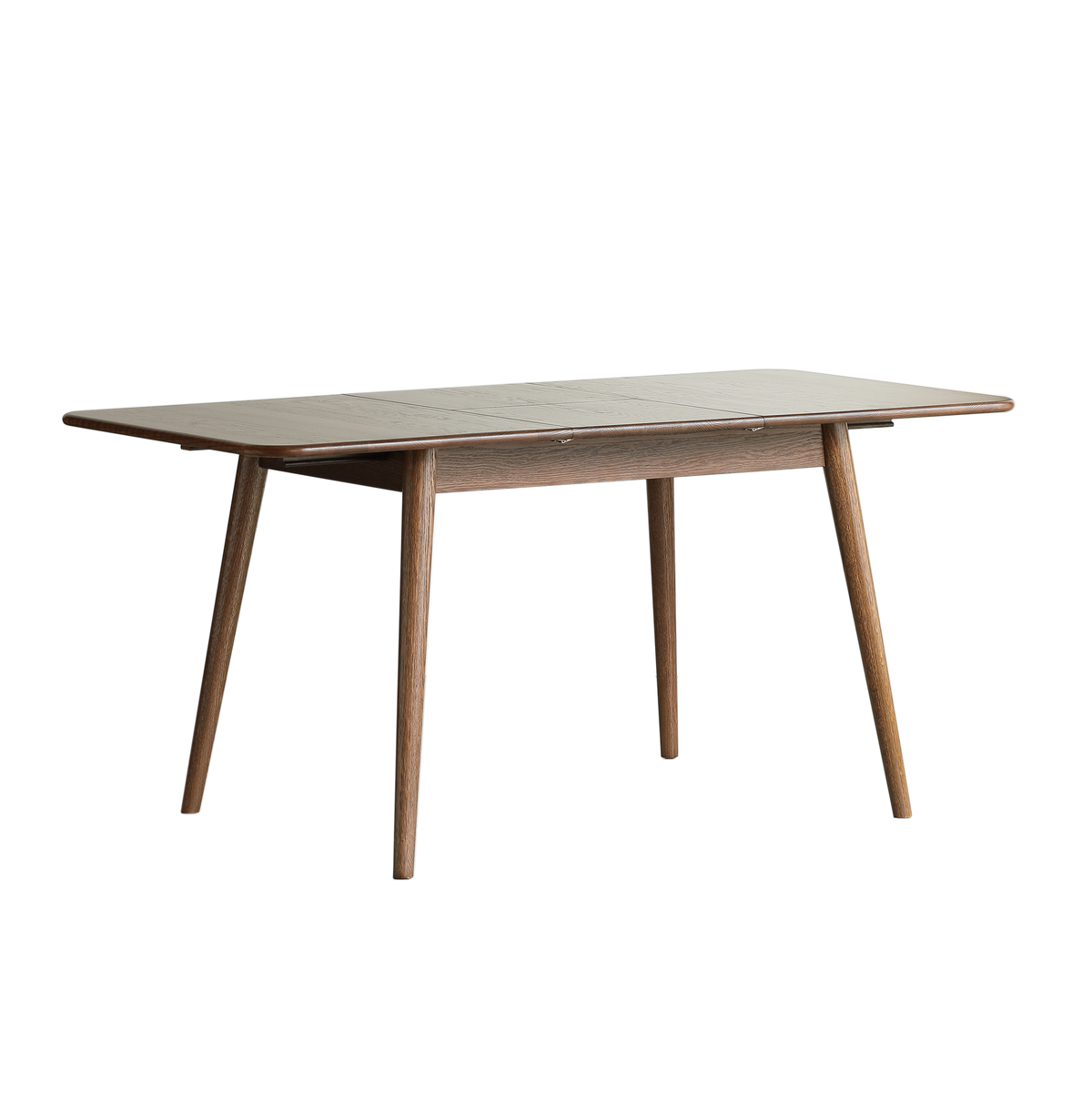 Walnut Color Solid Dining Table
