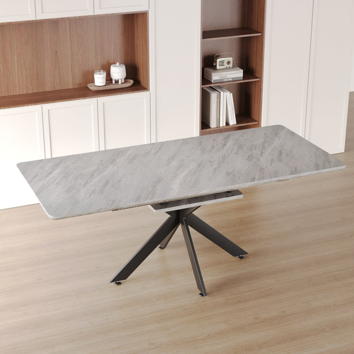 62.4" Extendable Dining Table