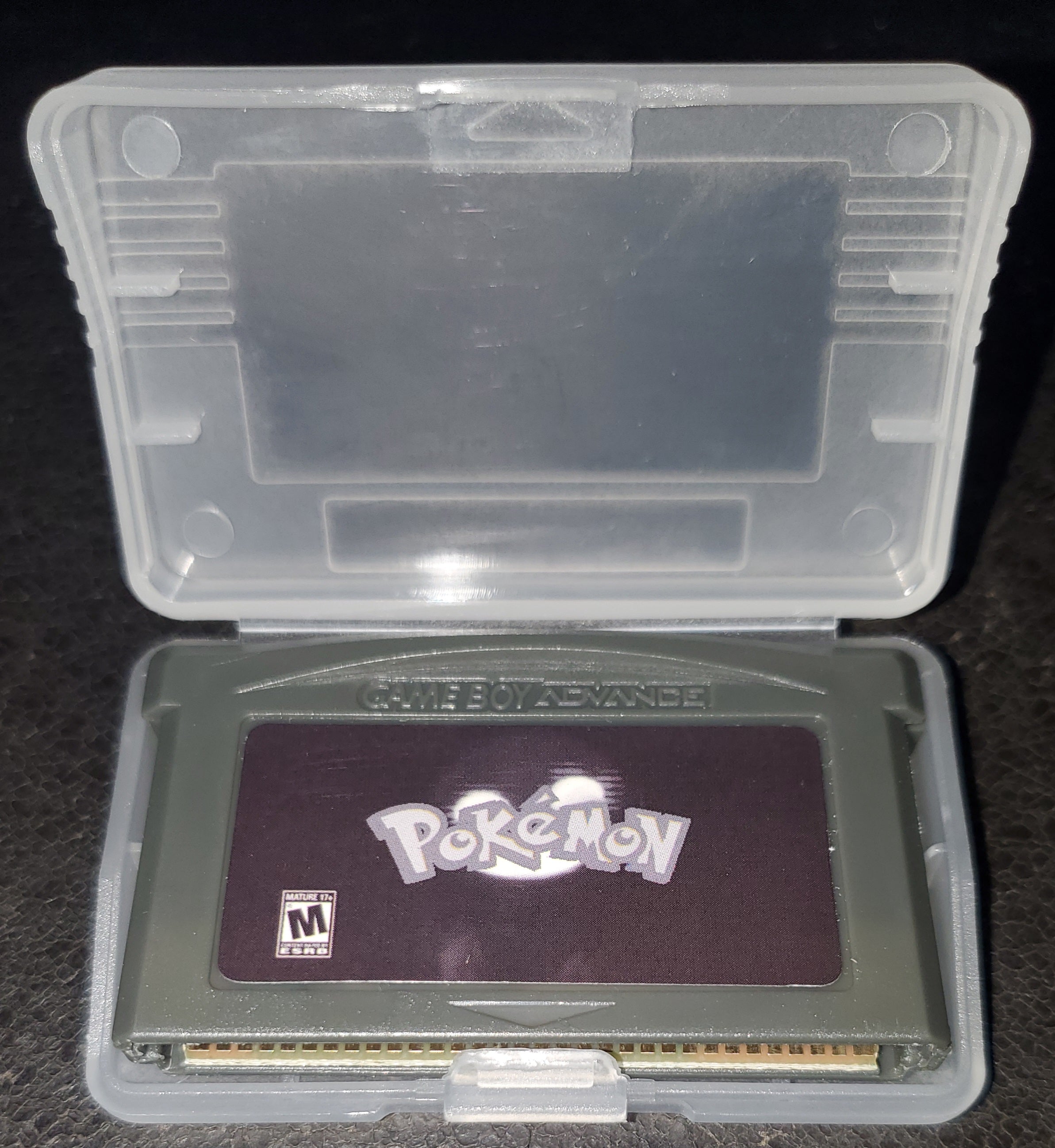 Pokemon Creepy Black GBA ROM Hack Video Game Custom Gameboy Advance