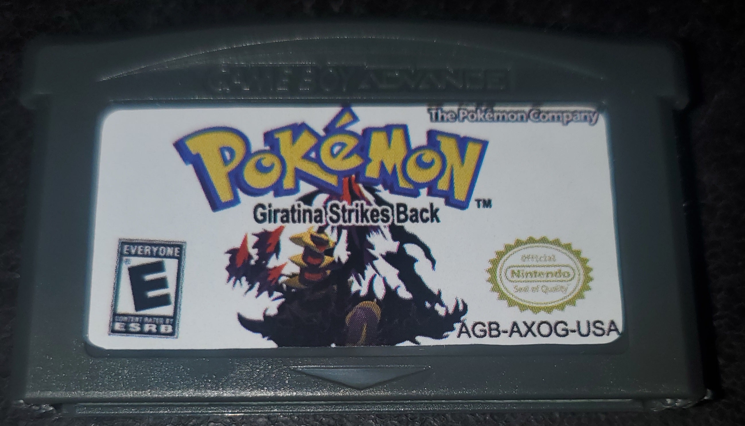 Pokemon Giratina Strikes Back GBA ROM Hack Video Game Boy Advance
