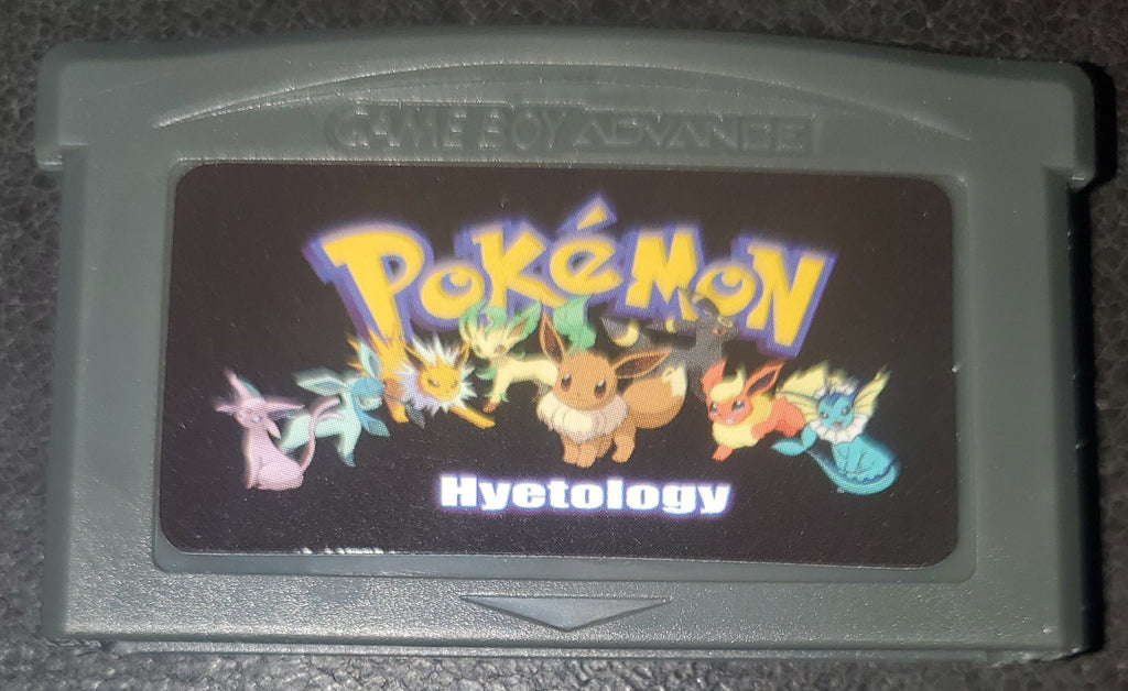 Pokemon Hyetology GBA ROM Hack Video Game Custom Gameboy Advance