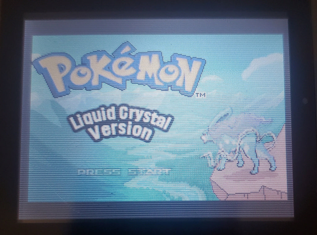 Pokemon Liquid Crystal GBA ROM Hack Video Game Custom Gameboy Advance