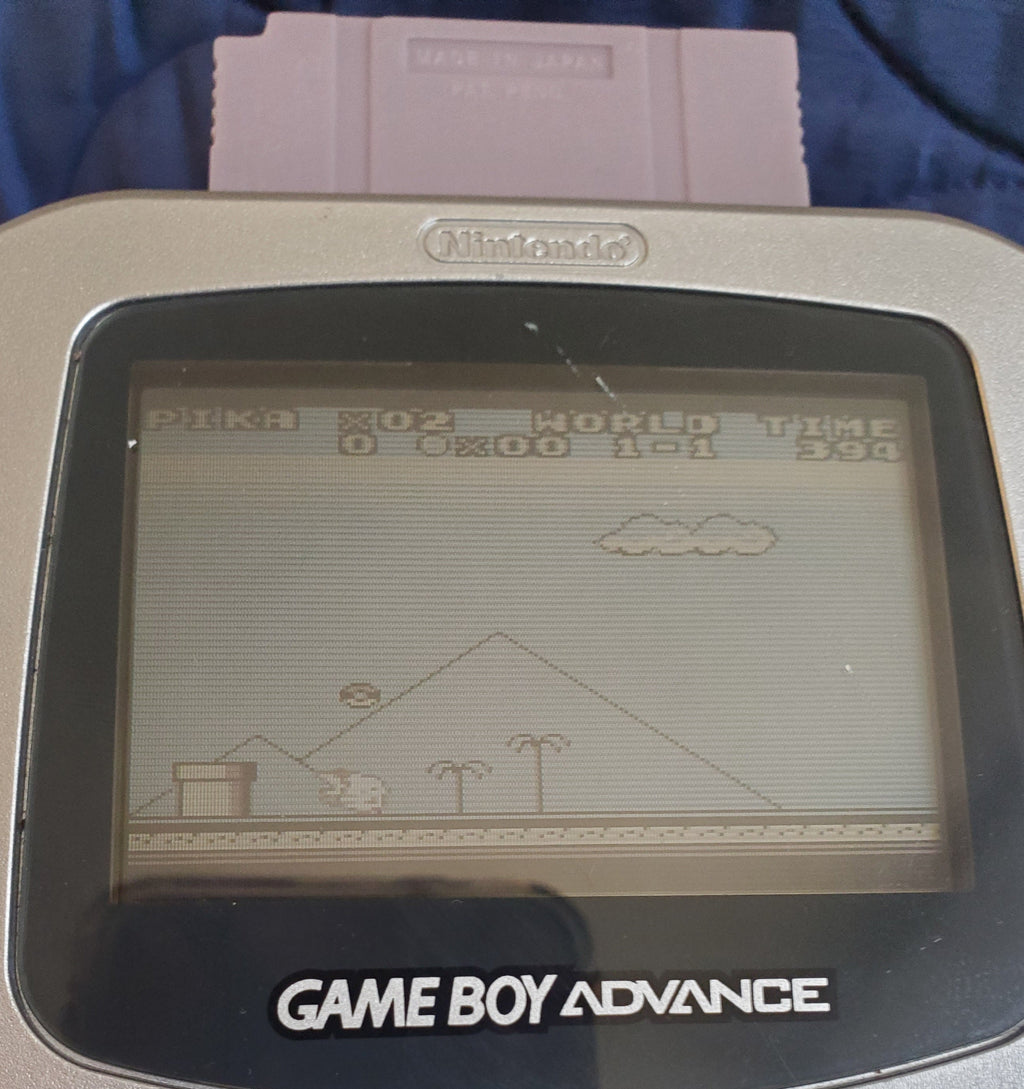 Super Pika Land GBC ROM Hack Video Game Cartridge Custom Gameboy Color