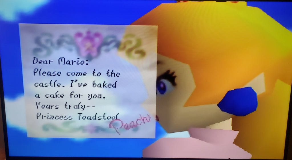 Super Mario 64 N64 Nintendo 64 Video Game Cartridge 1996