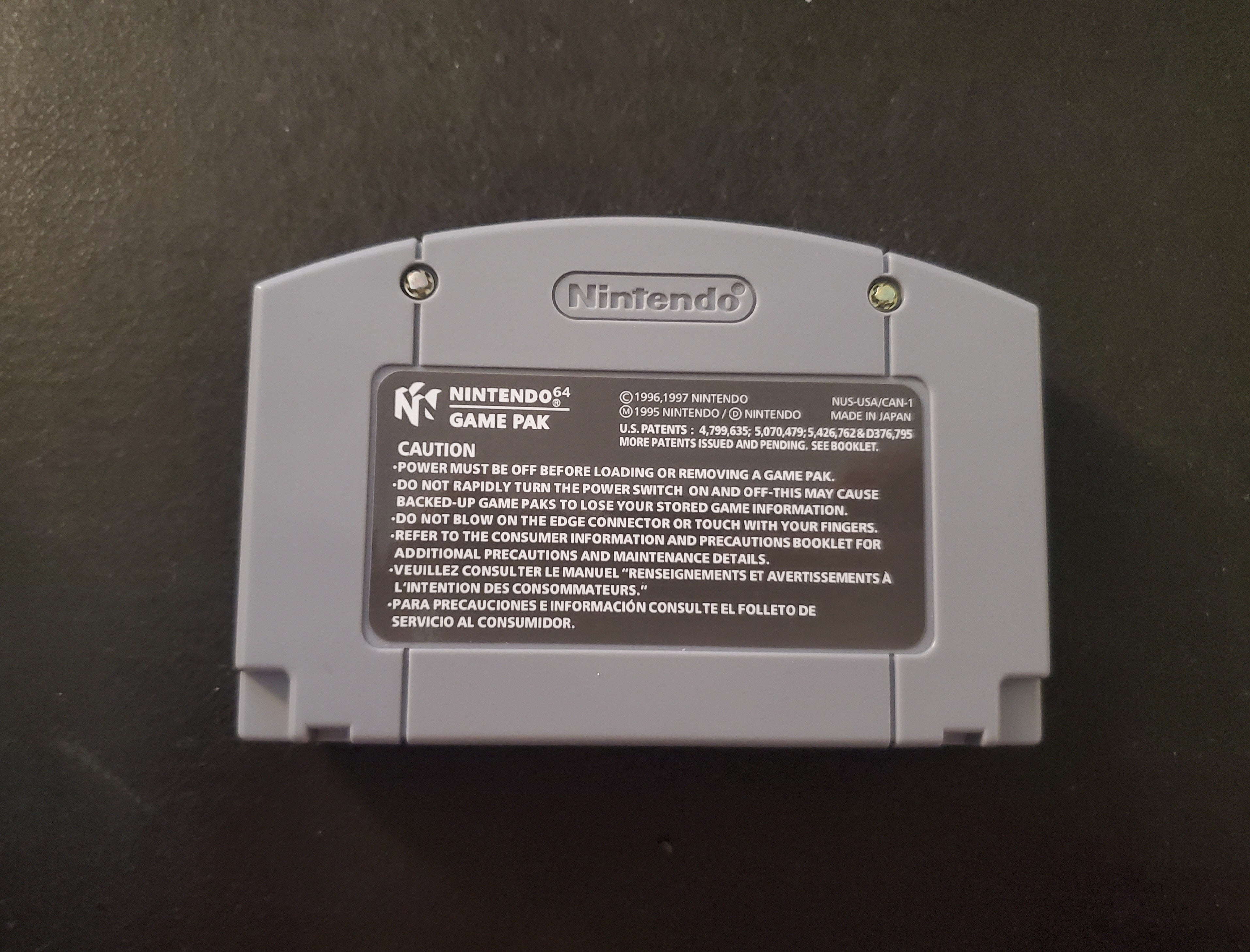 Rampage World Tour N64 Nintendo 64 Video Game Cartridge 1998