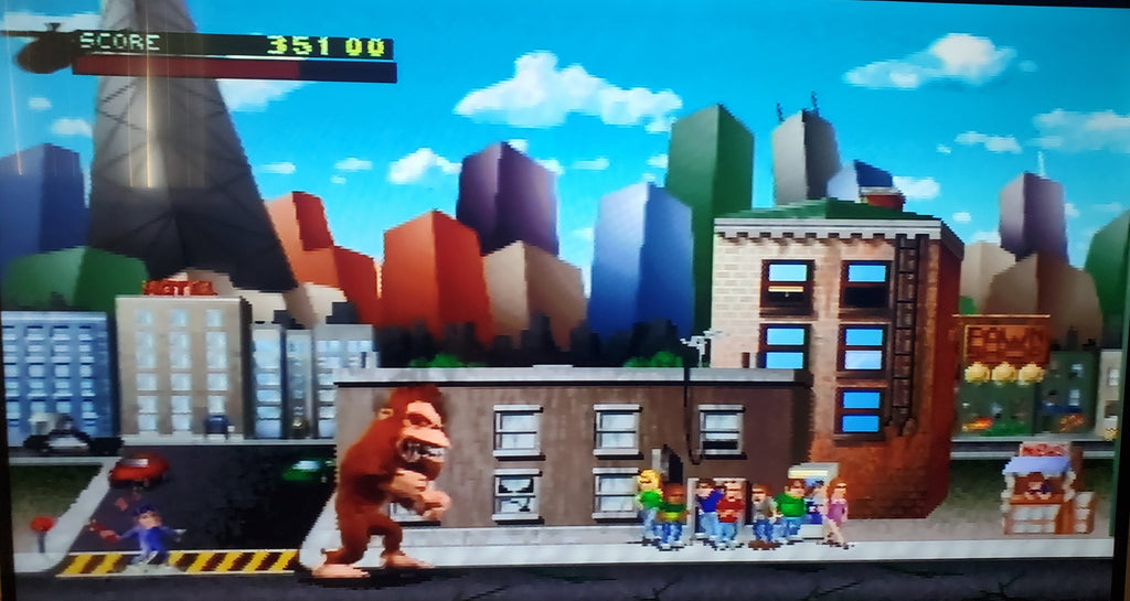 Rampage World Tour N64 Nintendo 64 Video Game Cartridge 1998