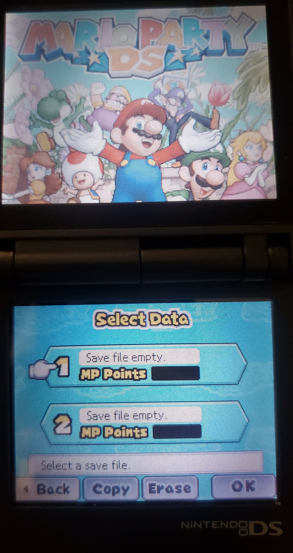 Mario Party DS NDS Video Game Cartridge Nintendo DS 2007