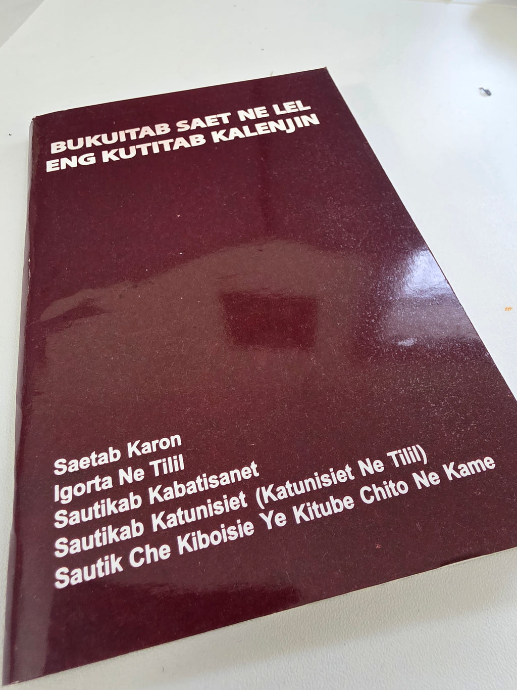 Bukuitab Saet Ne Lel Eng Kutitab Kalenjin - Kalenjin Prayer Book