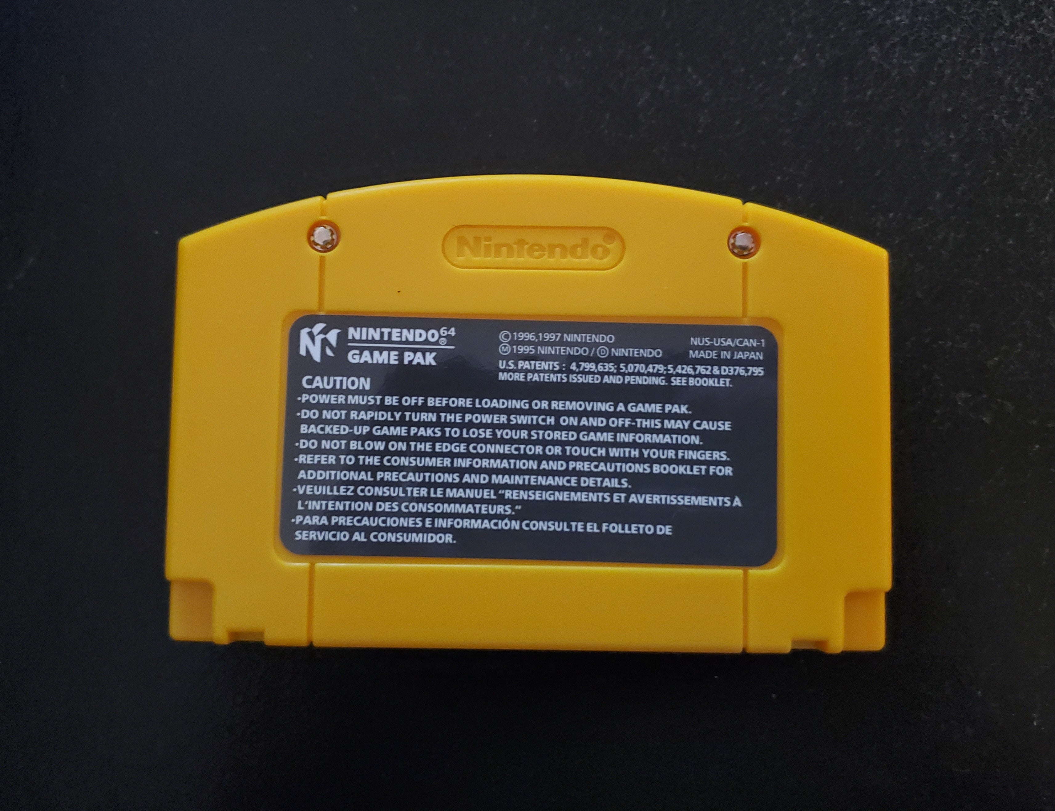 Earthworm Jim 3D N64 Nintendo 64 Video Game Cartridge 1999