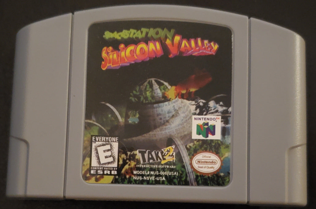 Spacestation Silcon Valley N64 Nintendo 64 Video Game Cartridge 1998