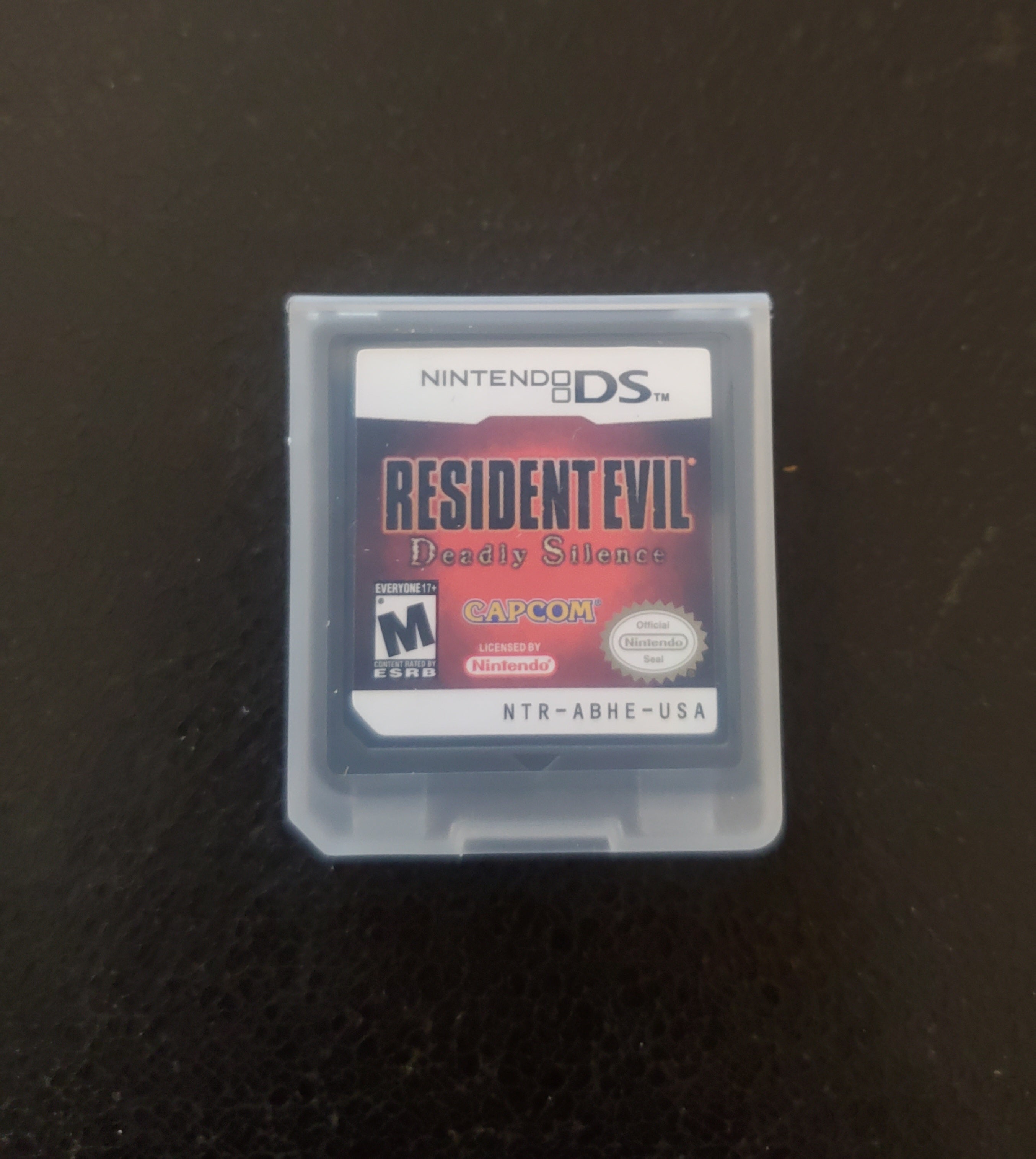 Resident Evil Deadly Silence DS Video Game Cartridge Nintendo DS 2006