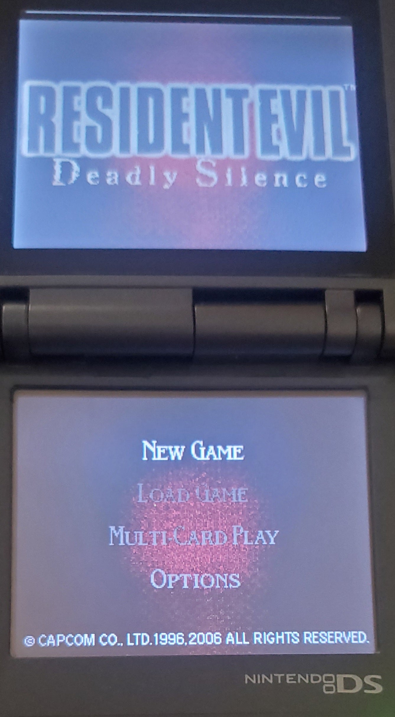 Resident Evil Deadly Silence DS Video Game Cartridge Nintendo DS 2006