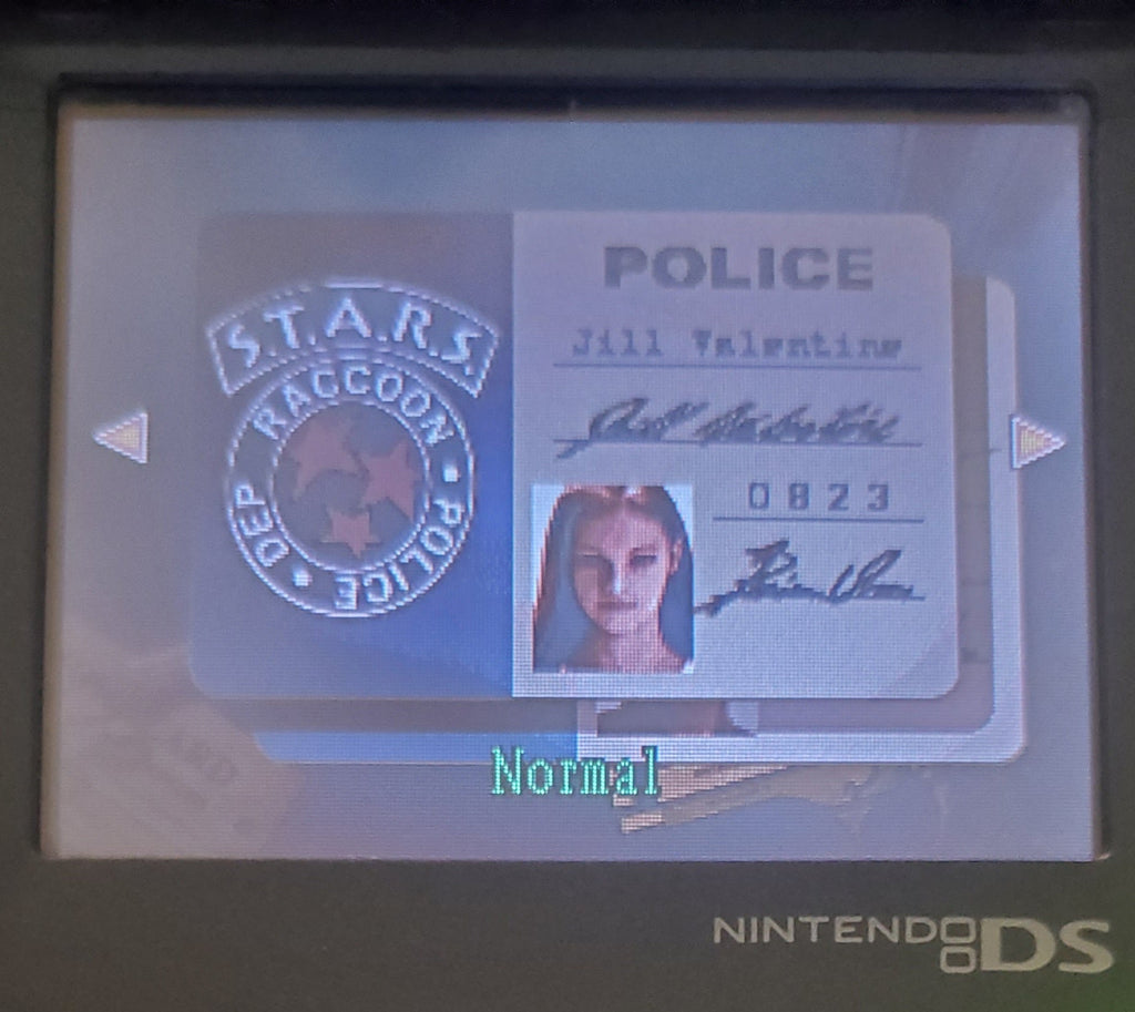 Resident Evil Deadly Silence DS Video Game Cartridge Nintendo DS 2006