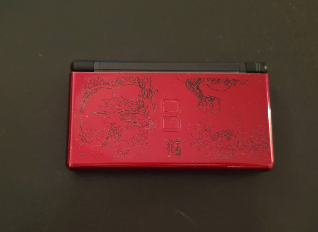 Nintendo DS Lite Console Red Dragon NDS, DSL, DSi, and GBA