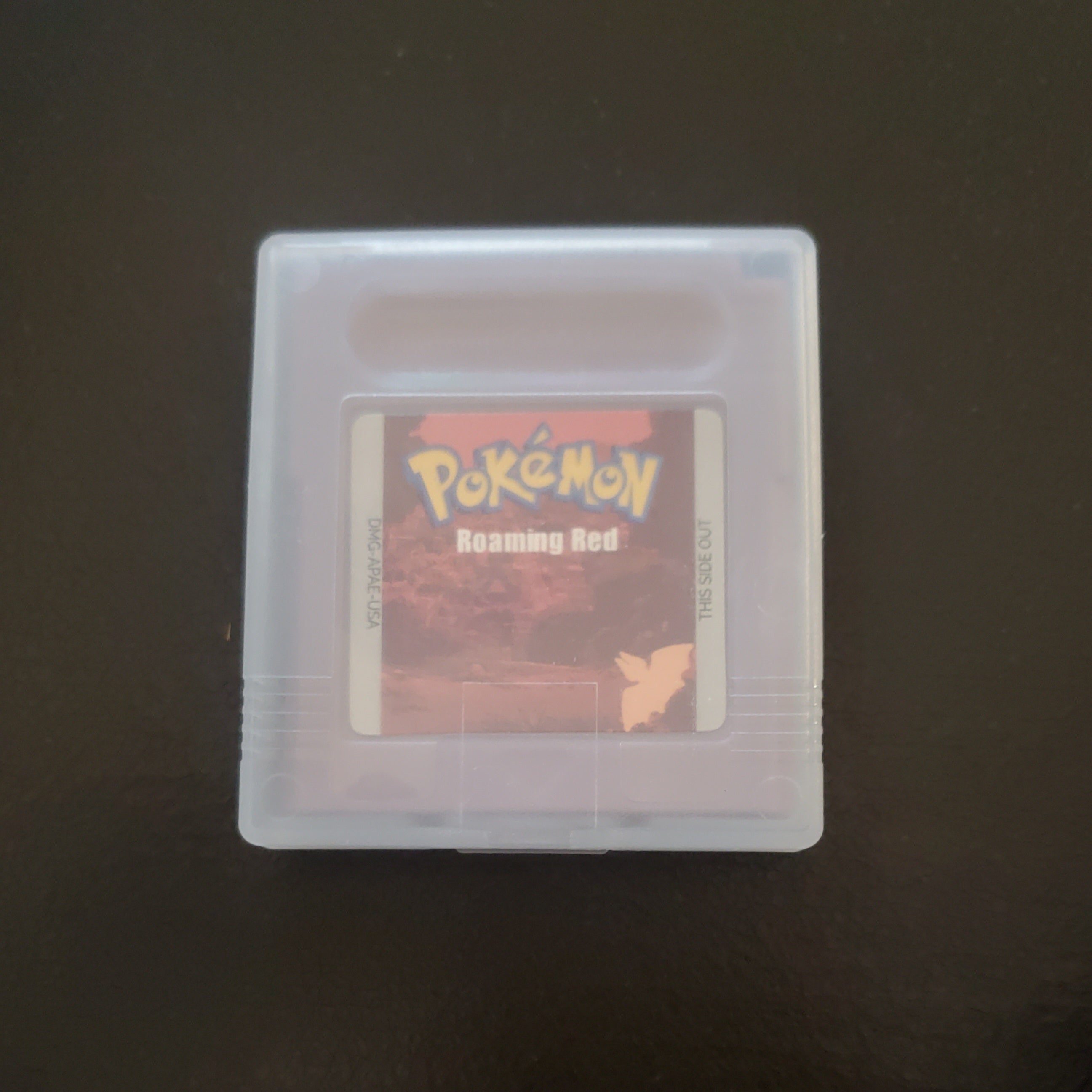 Pokemon Roaming Red GBC Video Game Gameboy Color ROM Hack