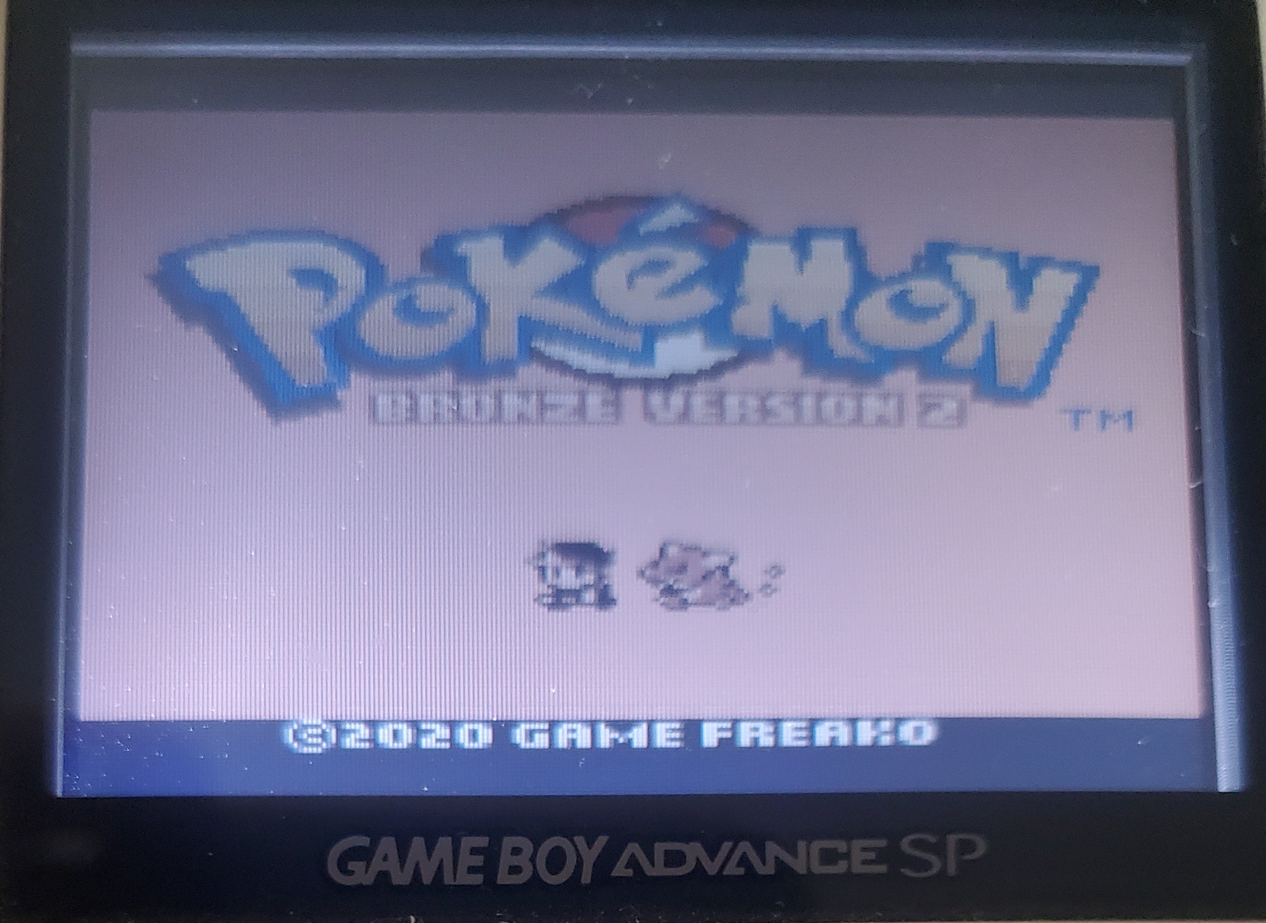 Pokemon Bronze 2 GBC Video Game Gameboy Color ROM Hack