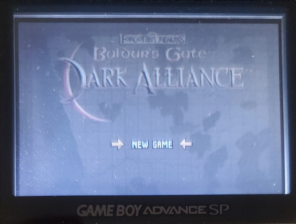 Baldur's Gate Dark Alliance GBA Video Game Boy Advance 2004 Nintendo