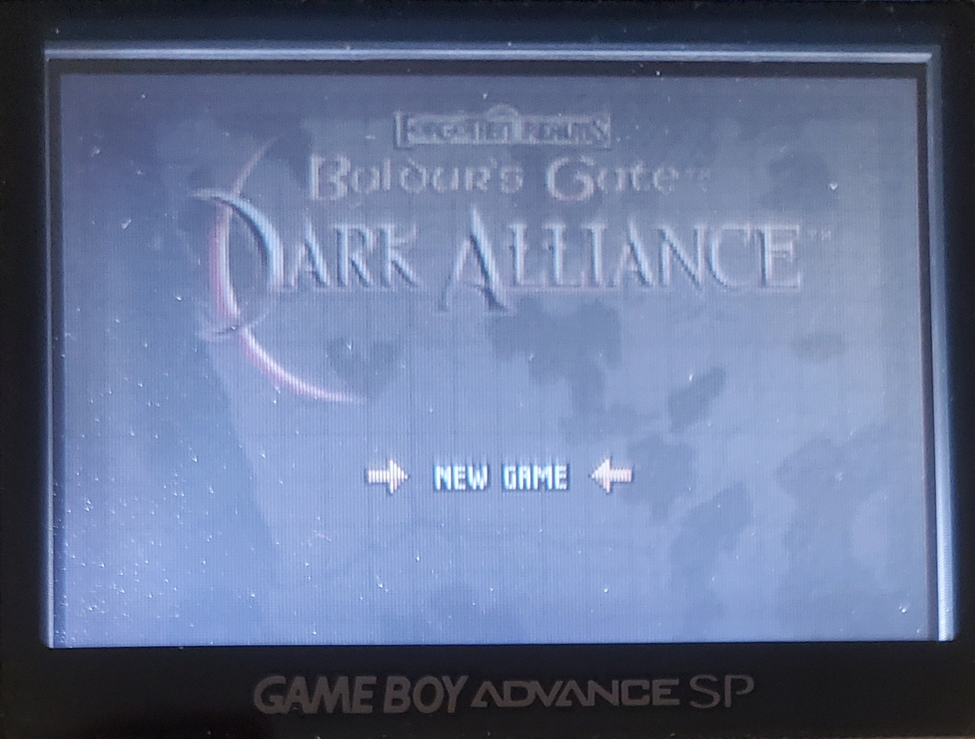Baldur's Gate Dark Alliance GBA Video Game Boy Advance 2004 Nintendo