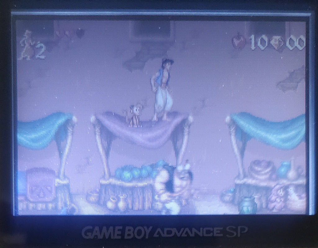 Aladdin GBA Video Game Cartridge Game Boy Advance 2004 Nintendo EUR