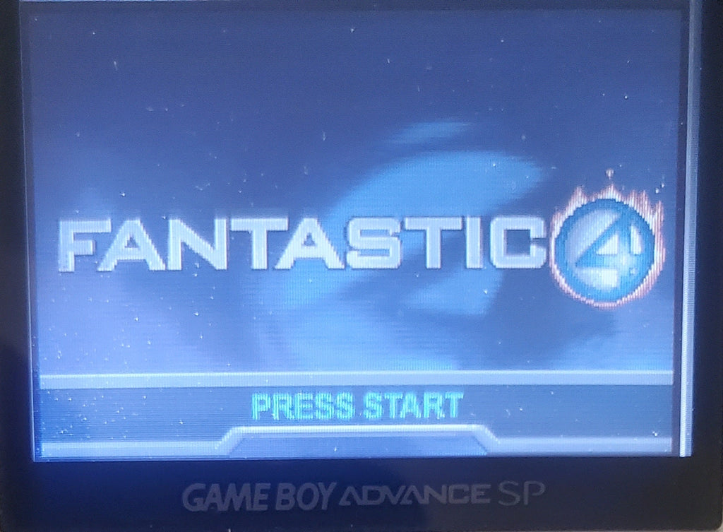Fantastic 4 Flame On GBA Video Game Cartridge Game Boy Advance 2005