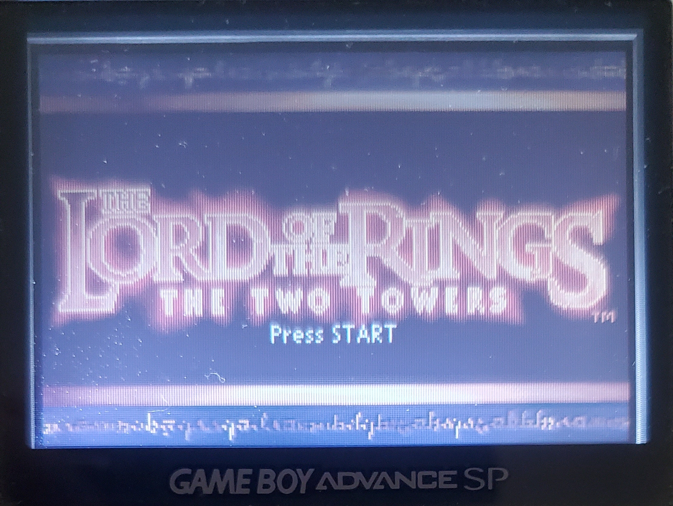 Lord of the Rings The Two Towers GBA Video Game Boy Advance 2002