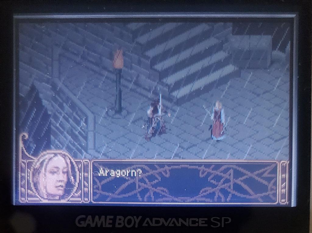 Lord of the Rings The Two Towers GBA Video Game Boy Advance 2002