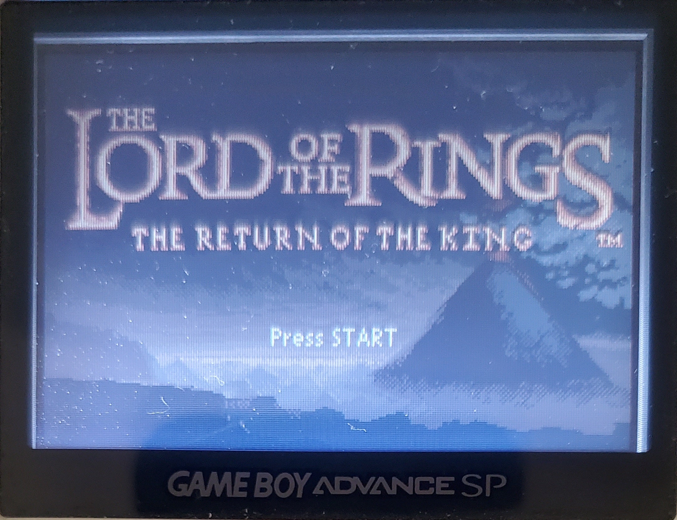 Lord of the Rings The Return of the King GBA Video Game Boy Advance 2003