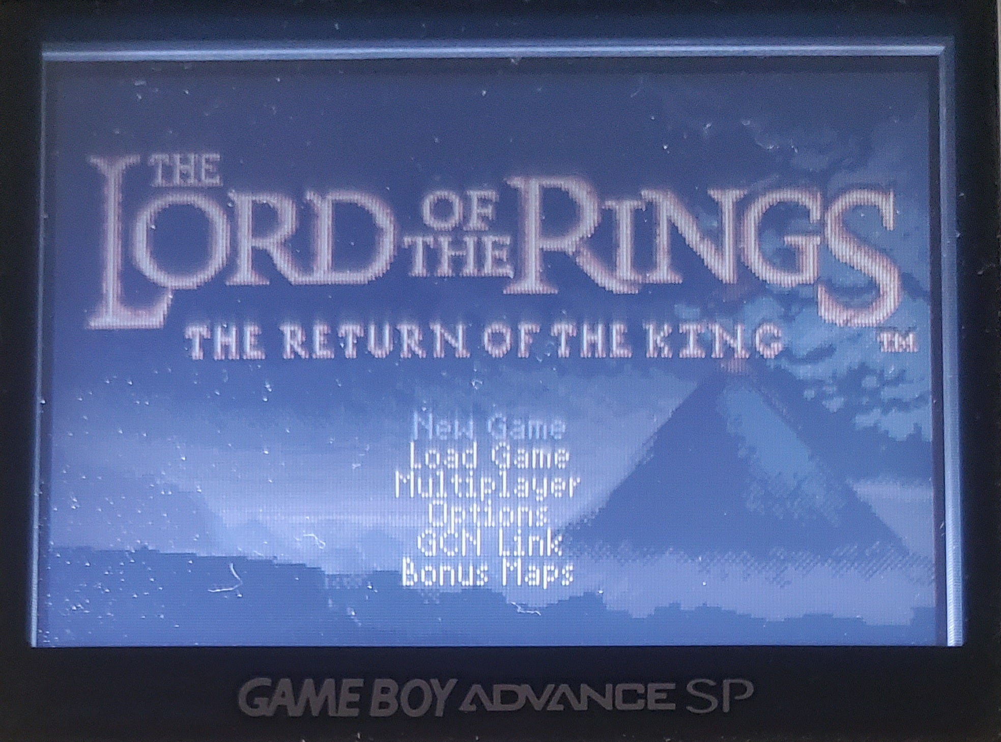Lord of the Rings The Return of the King GBA Video Game Boy Advance 2003