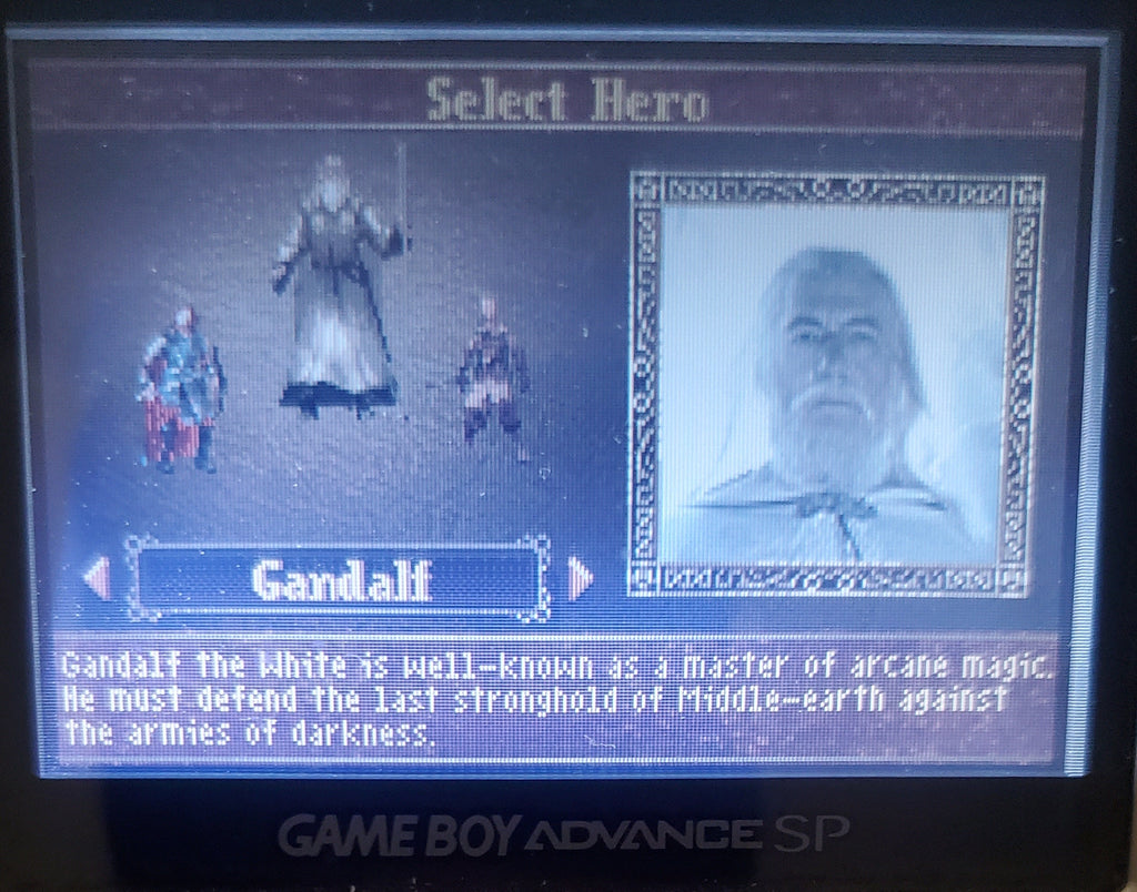Lord of the Rings The Return of the King GBA Video Game Boy Advance 2003