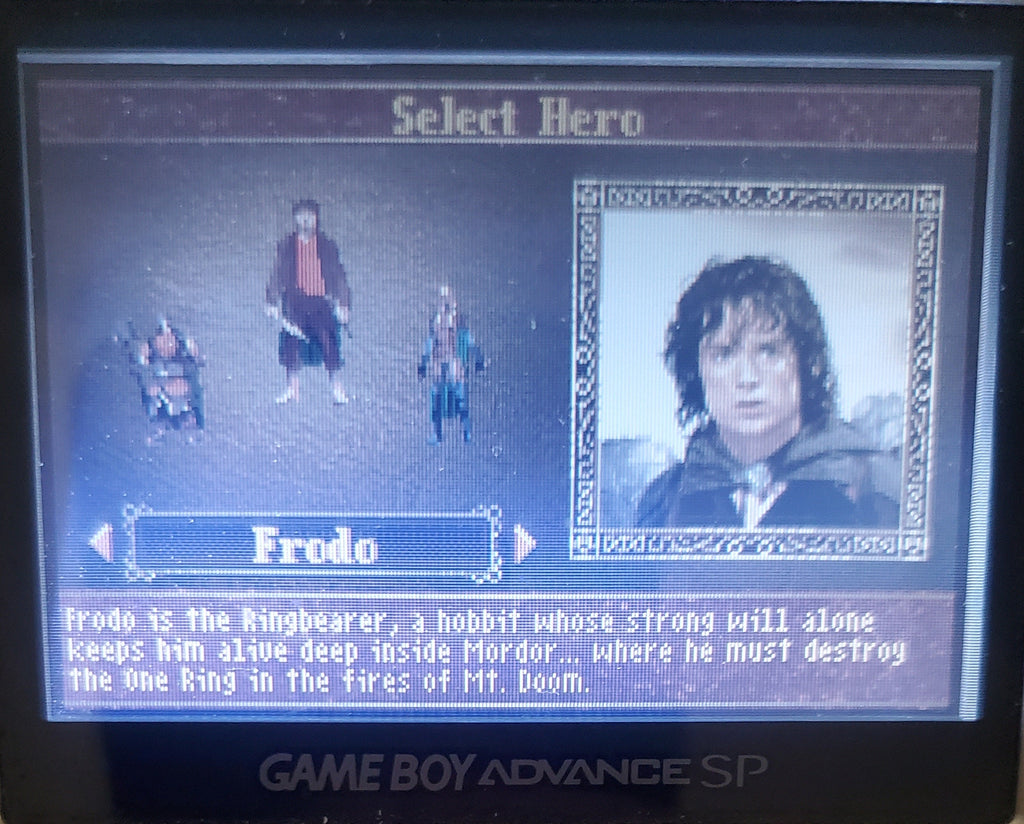 Lord of the Rings The Return of the King GBA Video Game Boy Advance 2003