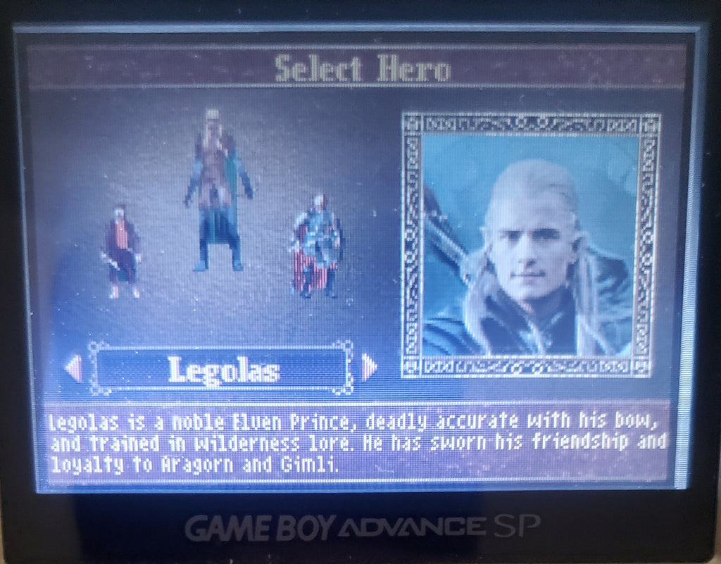 Lord of the Rings The Return of the King GBA Video Game Boy Advance 2003