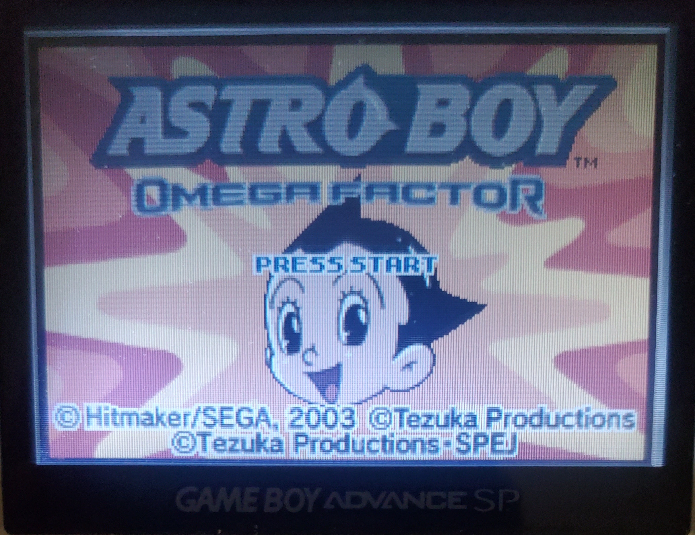 Astro Boy Omega Factor GBA Video Game Boy Advance 2005 EUR